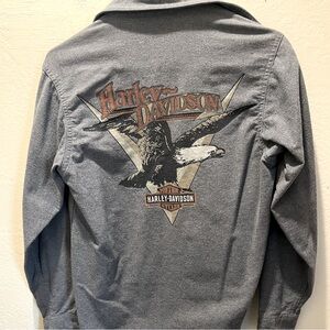 Women’s Harley Davidson Button Up